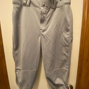 Champro Gray Baseball knickers youth x/l